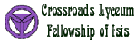 Crossroads Lyceum: Fellowship of Isis banner
